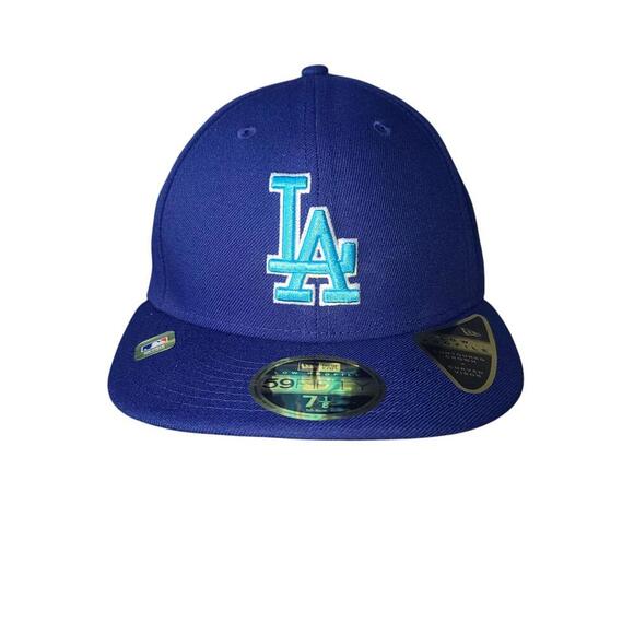 New Era Los Angeles Dodgers Fitted Cap - Size 7 1/8 - Picture 1 of 5